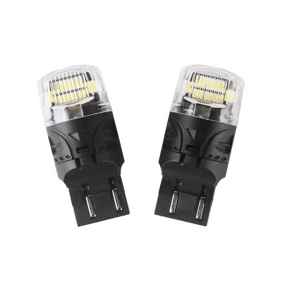 Autožárovka LED T20 (7443) 12V CARCLEVER 16LED 2835SMD bílá