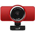 GENIUS ECAM 8000, Webkamera FHD s mikrofonem red