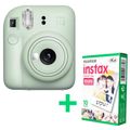 FujiFilm Instax Mini 12, Mint Green + 10 fotek