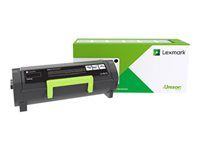 Extra vysoká výtěžnost - černá - originální - kazeta s barvivem Lexmark Corporate - pro Lexmark MS421dn, MS521dn, MS621dn, MS622de, MX522dhe, MX622de