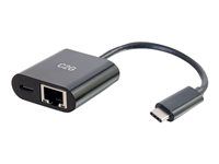 Síťový adaptér - USB-C - Gigabit Ethernet x 1 - černá
