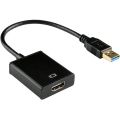 MEGATECH Prevodník USB-A/HDMI, FHD@60Hz Ovl
