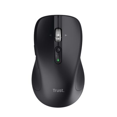 Trust ferro hyperwheel wrls mouse black