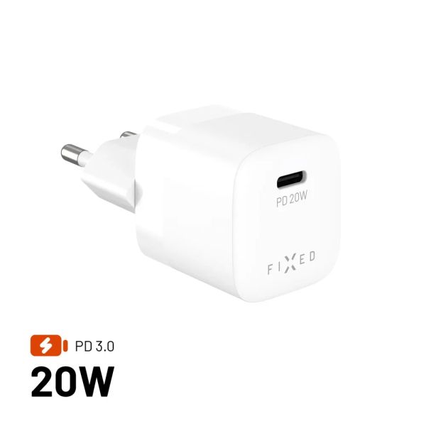 FIXED Nabíjačka s USB-C, 20W