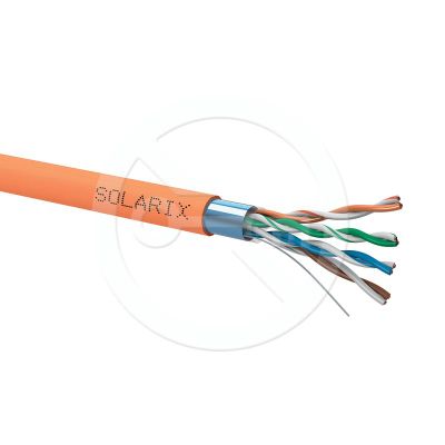 SOLARIX kabel FTP LSOHFR CAT5E 500m/balení