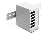 Fiber Optic Patch Panel 6 port for SC Du