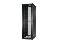 APC NetShelter SX Gen 2 - Rozvadec stojanový skrín - 2436H x 750W x 1200D mm, se stranami - podlahové provedení - cerná - 52U - 19" - kompatibilní s TAA
