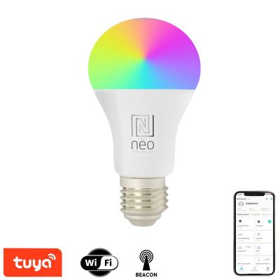 Smart LED žárovka E27 14W RGB+CCT IMMAX NEO Lite 07794L WiFi Tuya