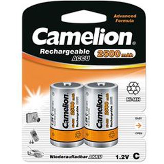 CAMELION Baterie nabíjecí C 2ks NI-MH R14/C 250