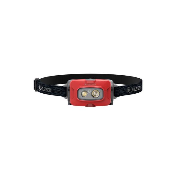 LEDLENSER HF4R Core, Čelovka 500lm, IP68, červená