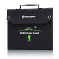 Přenosná solární nabíječka Bresser 40 wattů s USB