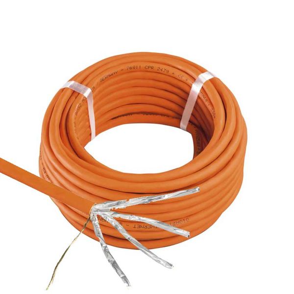 HAMA Patchkábel S/FTP, LSZH, Cat7, 25m, oran