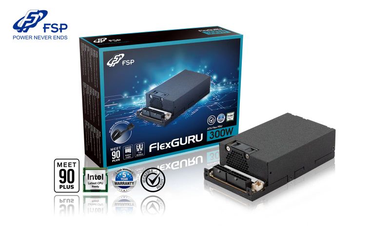 FSP ATX FlexGURU/300W/Flex/80PLUS Gold/Modular/Retail