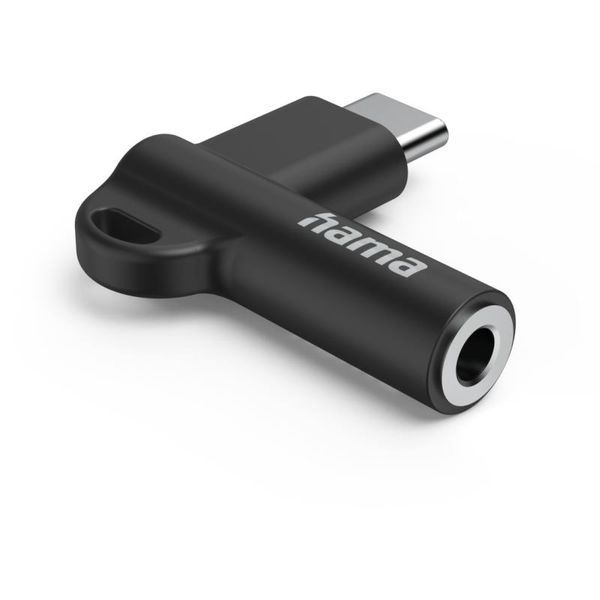 HAMA Audio adaptér, USB-C samec/Jack 3.5mm samice