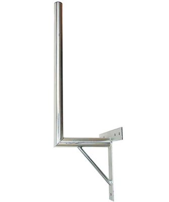 Anténní držák 25 na stěnu se vzpěrou průměr 42mm výška 66cm