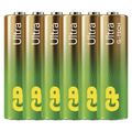 Baterie AA (R6) alkalická GP Ultra 6ks