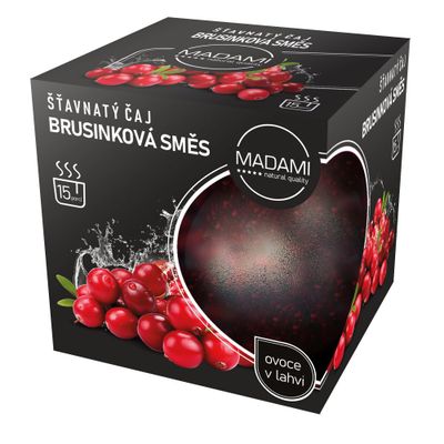 Brusinková směs 500 g: šťavnatý čaj