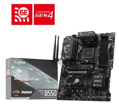 Msi B550 gaming WIFI6E/AM4/ATX