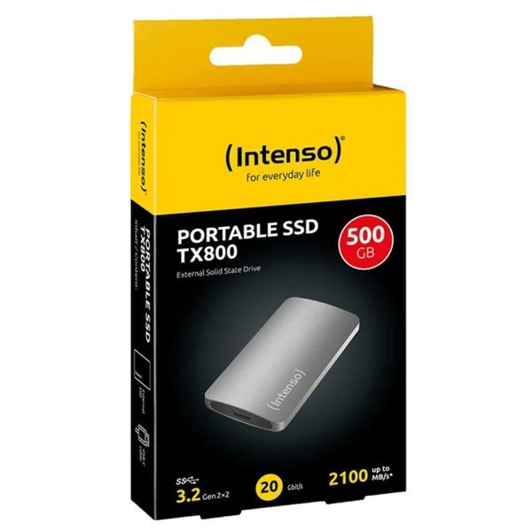 INTENSO TX800, Externí SSD disk, 500GB