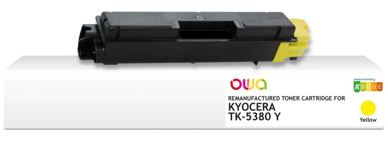 OWA Armor toner kompatibilní s Kyocera TK-5380Y, 10000st, žlutá/yellow