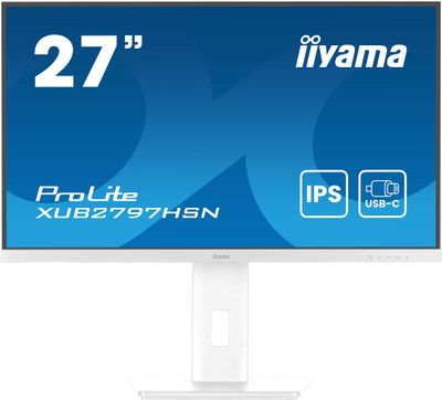 iiyama ProLite/XUB2797HSN-W2/27"/IPS/FHD/100Hz/1ms/White/3R