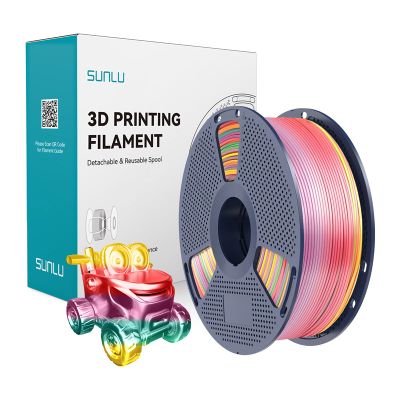 Filament SUNLU PLA+ Silk 01 1kg Rainbow 1,75mm