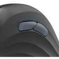 HAMA EWM-500R, Ergonomická bezdrátová myš, černá