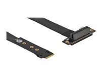 M.2 Key M to PCIe x4 NVMe Adapter angled