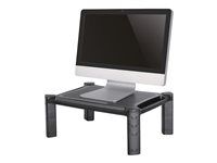 Stojan - pro monitor / notebook - černá - velikost obrazovky: 10"-32" - na stůl