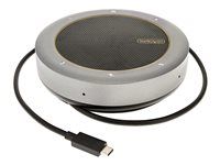 Startech USB-C Conference Speaker Mini Dock, Portable Boardroom Speaker and Multiport Adapter, USB-C to VGA or 4K 60Hz HDMI, 2x USB-A (5Gbps) Hub, Mic/Speaker - Teams/Zoom/Softphone Speakerphone (DKTBRSPMPD) - Mini-dock - USB-C / Thunderbolt 3 / Thunderbolt 4 - VGA, HDMI
