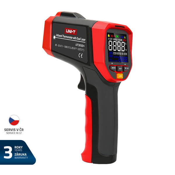 Teploměr bezkontaktní UNI-T UT303D+