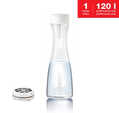 Laica Filtrační karafa Flow´n go GlaSSmart B31AA, bílá