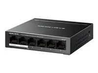 Přepínač - 6 x 10/100 (4 PoE+) - desktop, pro připevnění na zeď - PoE+ (40 W)