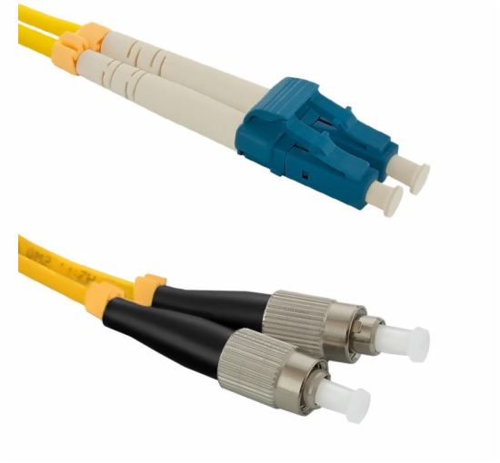 Optický duplex patch 9/125 G657A LC/PC-FC/PC 2m, OS2