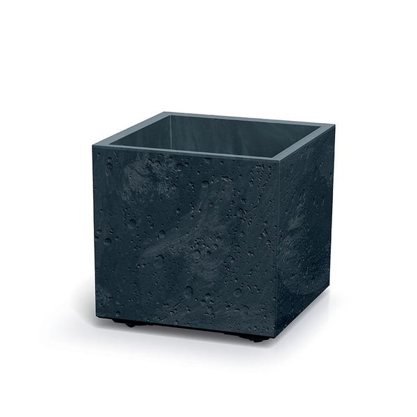 Květináč SIERRA SQUARE BETON EFFECT antracit 38,5cm