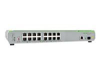 Přepínač - neřízený - 16 x 10/100/1000 + 1 x 100/1000/2.5G/5G/10G (uplink) + 1 x 1 Gigabit / 10 Gigabit SFP+ (uplink) - Lze montovat do rozvaděče