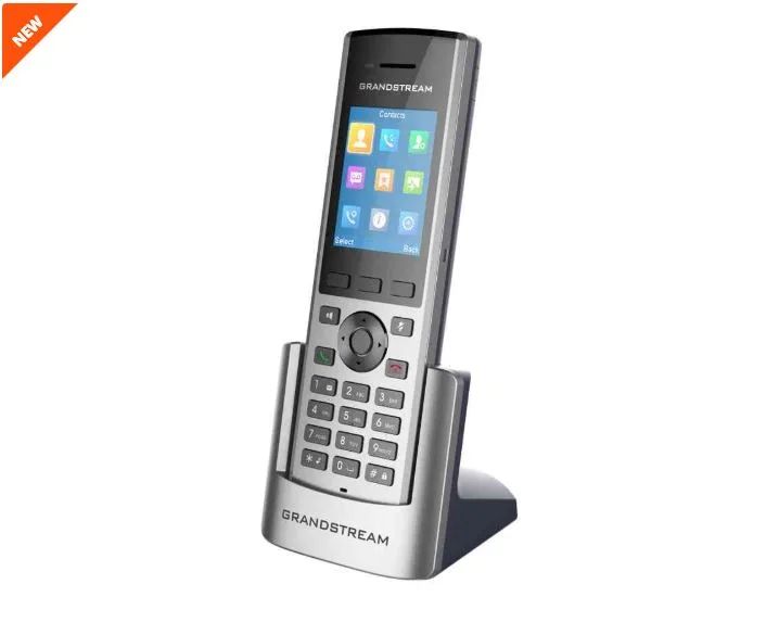 Grandstream DP730 IP tel., 2,4" bar. displ., 2SIP úč., video, BT, Micro USB, HAC, Push-to-talk