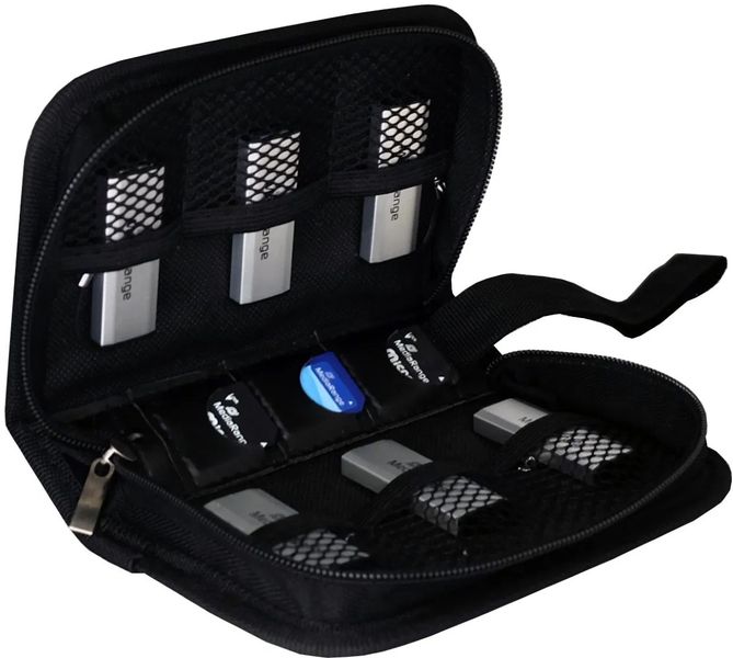 MEDIARANGE Obal na USB klíče a SD karty (6+3), č