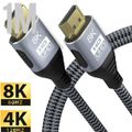 GEMBIRD Kabel HDMI 2.1 M/M 1m, 8K Ultra High Plus
