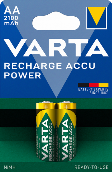 Varta LongLife Accu AA 2x R2U 2100mAh