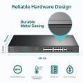 TP-Link TL-SG1218MP, 18-Port Switch, 1 Gb, PoE+