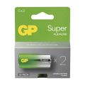 Baterie C (R14) alkalická GP Super 2ks