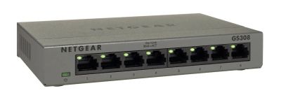 Netgear 8PT ge unmanaged sw metal lp, GS308