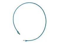 Patch kabel - RJ-45 (M) do RJ-45 (M) - 6 m - SFTP - CAT 6a - IEEE 802.3an/IEEE 802.3af/IEEE 802.3at - neobsahuje halogen, provedení bez hrbolků, licna - modrá