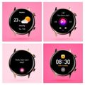 MANTA ALEXA Mini Smartwatch, chytré hodinky, zlaté