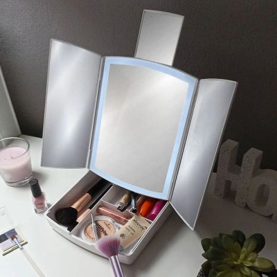 Zrcadlo 4L 9828 LED skládací