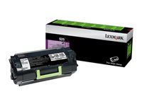 Černá - originální - kazeta s barvivem LCCP, LRP - pro Lexmark MS810, MS811, MS812