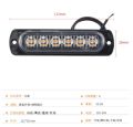 LED přídavné světlo 12-24V/6W bílé 6500K pro karavany, lodě, vozíky atd.