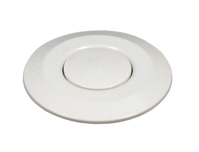 EcoMaster Krytka pneutlačítka kulatá Bílá