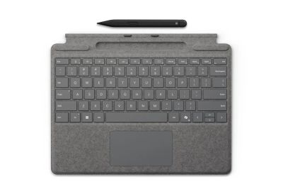 Microsoft Surface Pro Keyboard + Slim Pen 2 Bundle (Platinum), CZ&SK